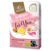Almond Rose Blossom Landgarten Mahe Mandlid roosi õielehtedega valges šokolaadis - 90g