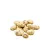 Landgarten Mahe Mandlid roosi 6ielehtedega valges sshokolaadis - 90g Landgarten Mahe Mandlid roosi õielehtedega valges šokolaadis - 90g