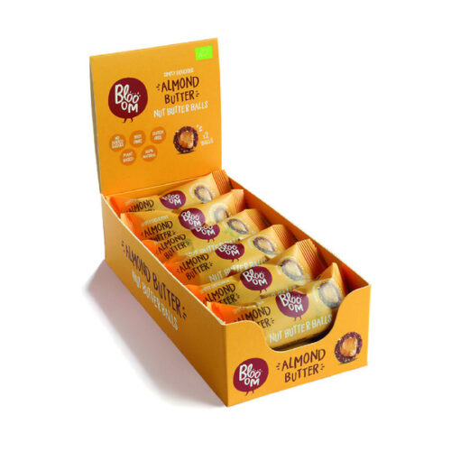 Mahe Energiapall (toor) - Mandlikreemitäidisega 36g - Maxi (12tk)