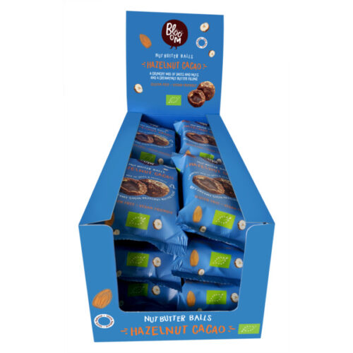 Mahe Energiapall (toor) - Sarapuupähkli- ja Kakaotäidisega 32g (10+2) Maxi