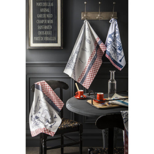 Coucke Köögirätik- Authentique bistrot-100% puuvill, 50x75cm