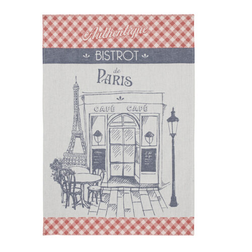 Coucke Köögirätik- Authentique bistrot-100% puuvill, 50x75cm