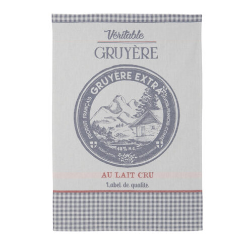 Coucke Köögirätik-Gruyère-100% puuvill, 50x75cm