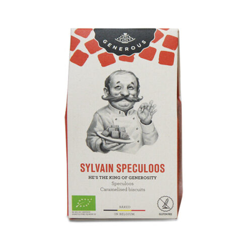 Generous mahedad Belgia küpsised- Sylvain Speculoos- karamelliseeritud jõuluküpsised- 100g