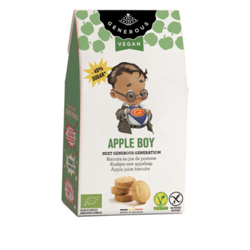 Generous mahedad Belgia - Apple Boy (Superman)- õunaküpsised- 100g, GV