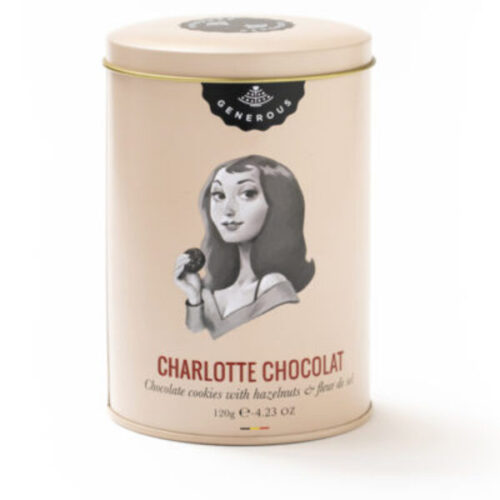 Charlotte Chocolat metallpurk küpsised 120g