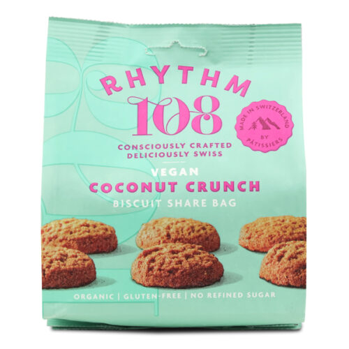 Rhythm108- Mahedad ja Krõbedad Kookoseküpsised - 135g