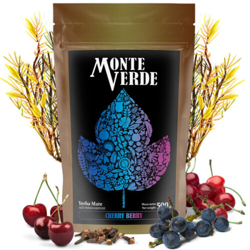 Yerba Mate Monte Verde- Cherry Berry - 500g