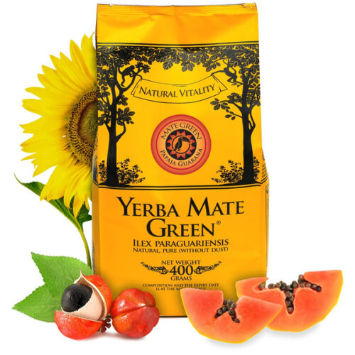 Yerba Mate Green - Papaia ja Guaraana - 200g