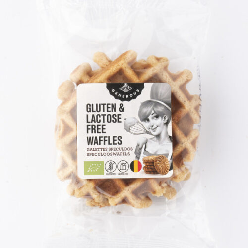 Mahedad Belgia Vahvlid "Speculaas" Küpsiste Tükkidega (GV/LV)