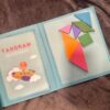 Tangram 4 Kingipakk - tervislikumad maiused ja Magnetmäng "Tangram"- al. 3ndast eluaastast