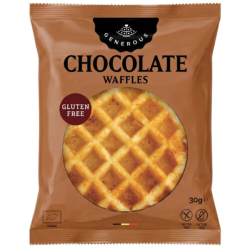 Generous vahvel shokolaaditykkidega Mahedad Belgia Vahvlid shokolaaditykkidega (GV/LV)- 60g