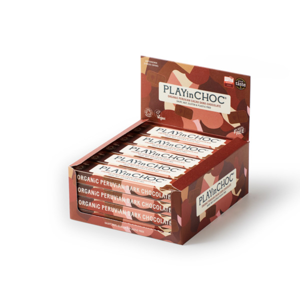JustChoc Mahe Tume Šokolaad Peruu kakaost- 30g x 20 (maxi -pakk)